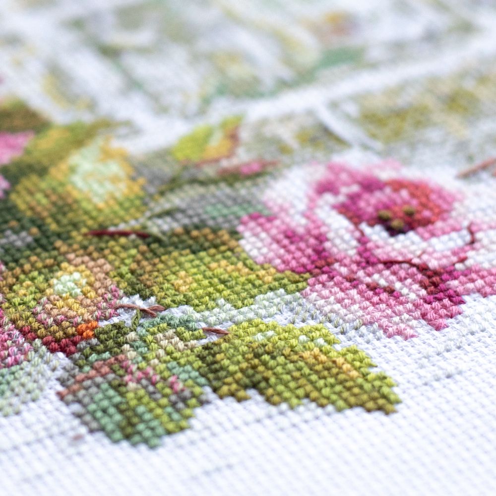 Набор для вышивания нитками Чудесная игла, Фонтан желаний 20х26 см