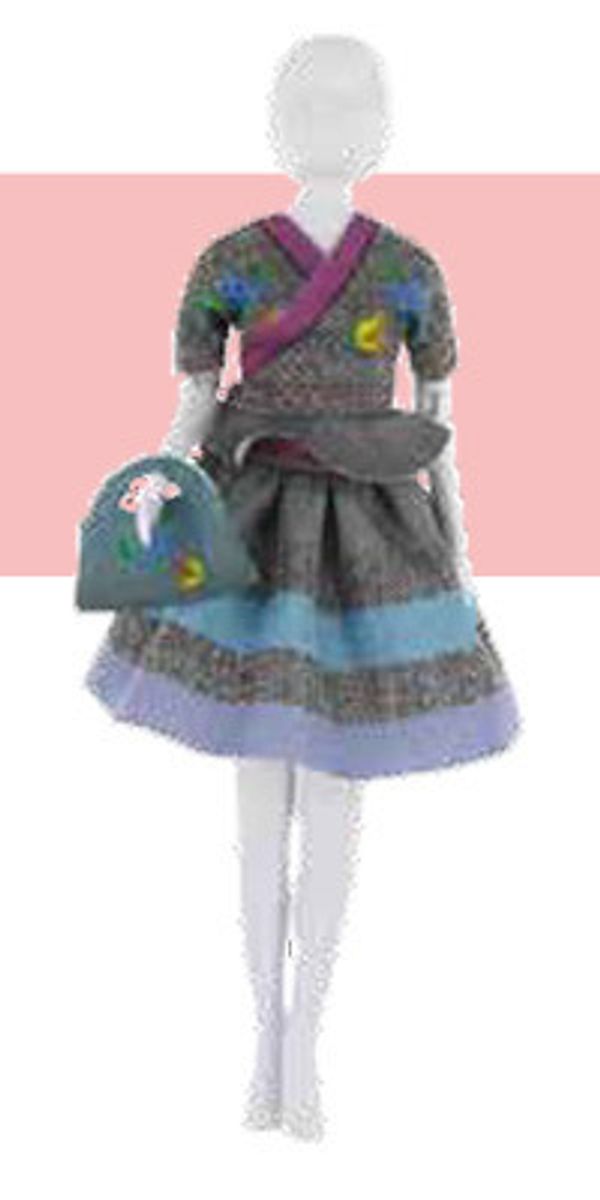 Одежда для кукол DressYourDoll, №4. Steffi Tweed