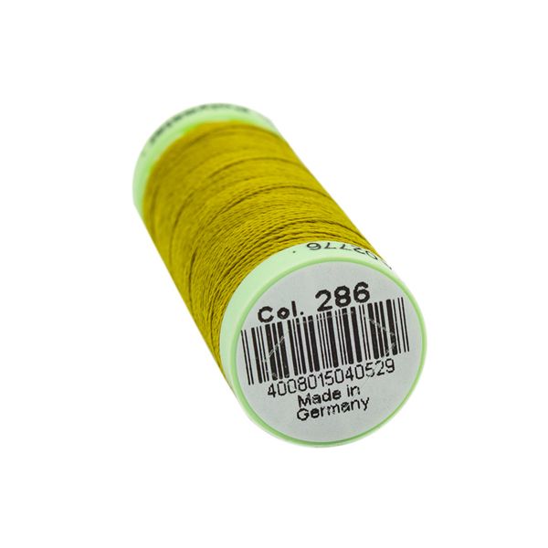 Нитки отделочные Gutermann Top Stitch, 30м, 286 карри, 5 катушек