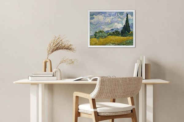 Пазл деревянный Пшеничное поле с кипарисами, Винсент ван Гог. 500 элементов, Фрея MET-PZLD-002