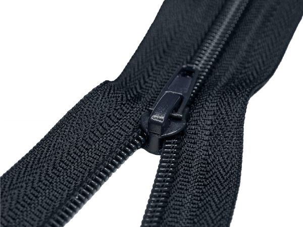 Молния спираль (витая) (цв.SBS) брючная Т4 (4 мм) 1 зам., н/раз., 20 см, автомат, S-071 т.синий, 2500 шт