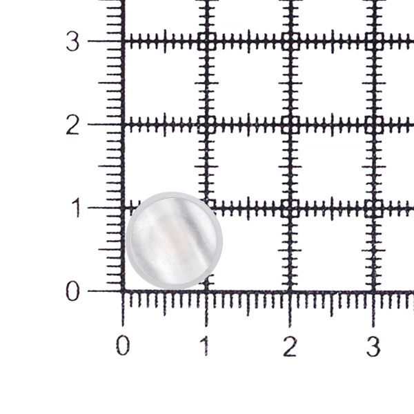 Пуговицы на ножке 18L (11мм), пластик (Wht-01 белый), CN_2841, 72 шт