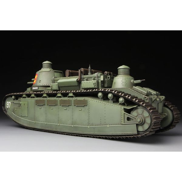 Модель сборная: танк, SUPER HEAVY TANK CHAR 2C 1/35, Meng TS-009