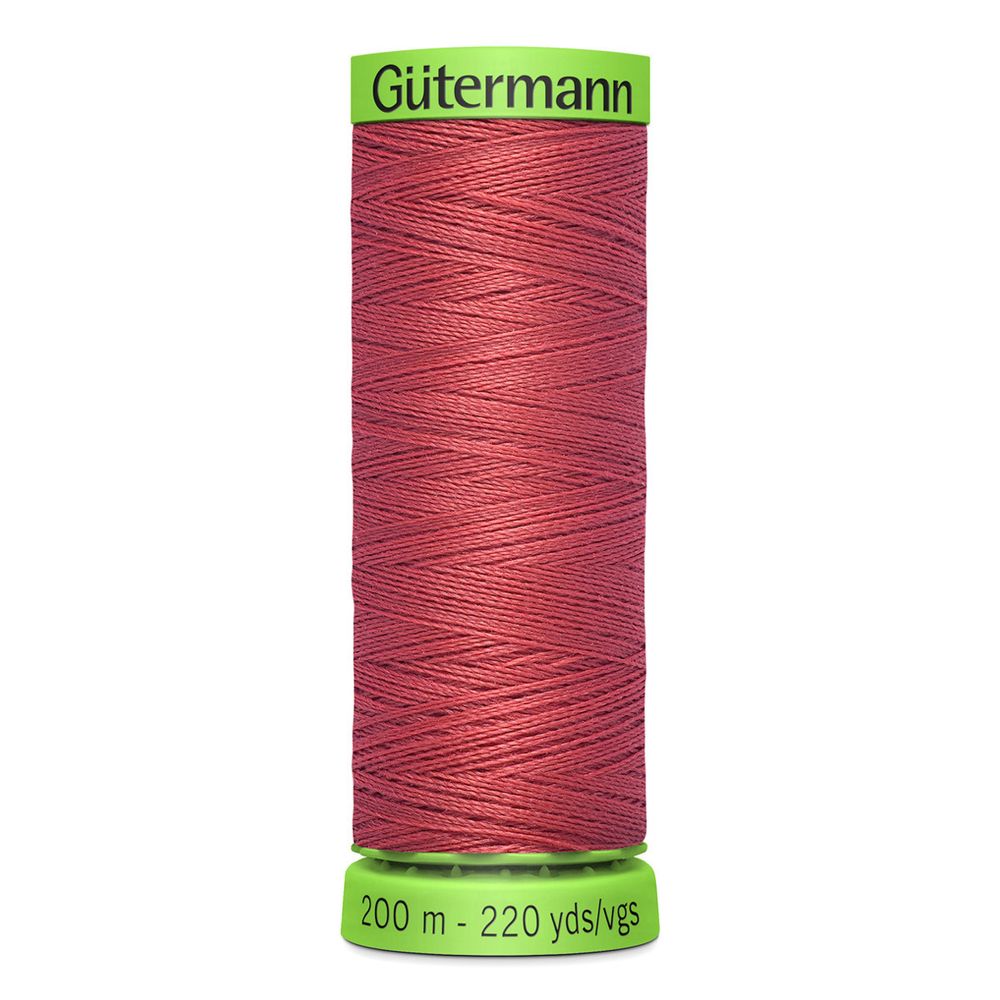 Нитки для тонких тканей Gutermann Extra Fine 150, 200м, 519 т.лососевый, 5 катушек