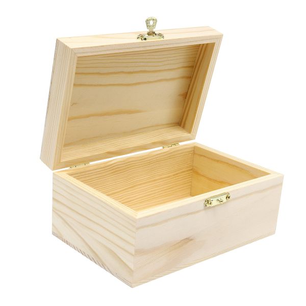 Заготовка для декорирования Шкатулка деревянная, 15х10х7см