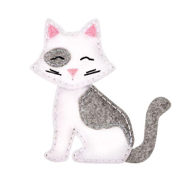 Набор для шитья игрушки Котенок 15 см, Miadolla KD-0256