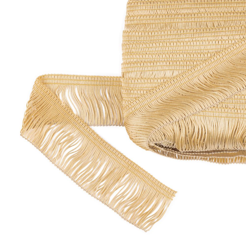 Бахрома отделочная 35.0 мм / 25 метров, 122 кремовый, Gamma 110