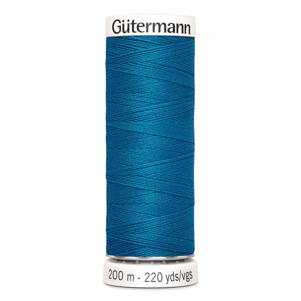 Нитки универсальные Gutermann Sew-all, 200м, 025 св.морская волна, 5 катушек