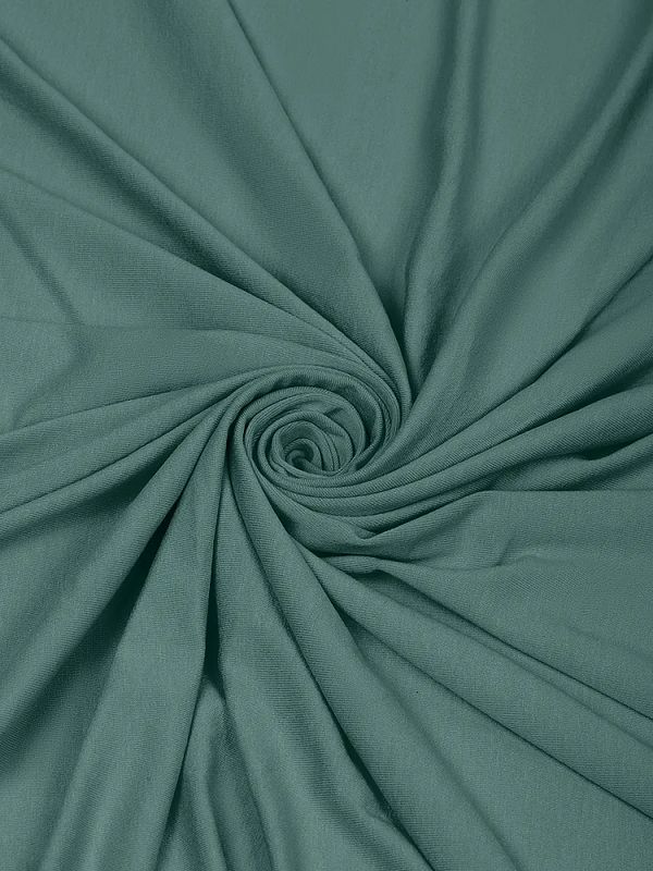 Вискоза трикотажная 240 г/м², 180 см / 1 метр, TBY.023709, полынь