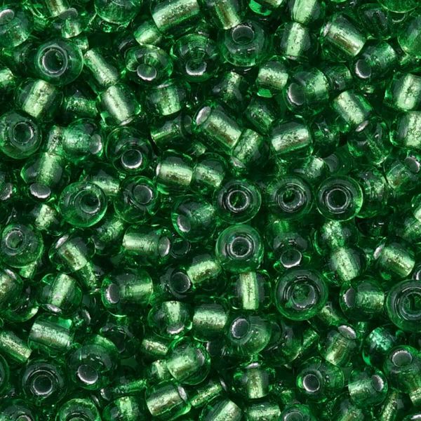 Бисер Astra&Craft 6/0 (4.1 мм), 150 г (10х15 г), цв. 27 зеленый