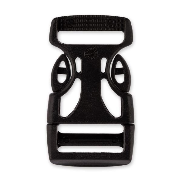 Фастекс (пряжка трезубец) пластик 19 мм, 100 шт, черный, Gamma SB01