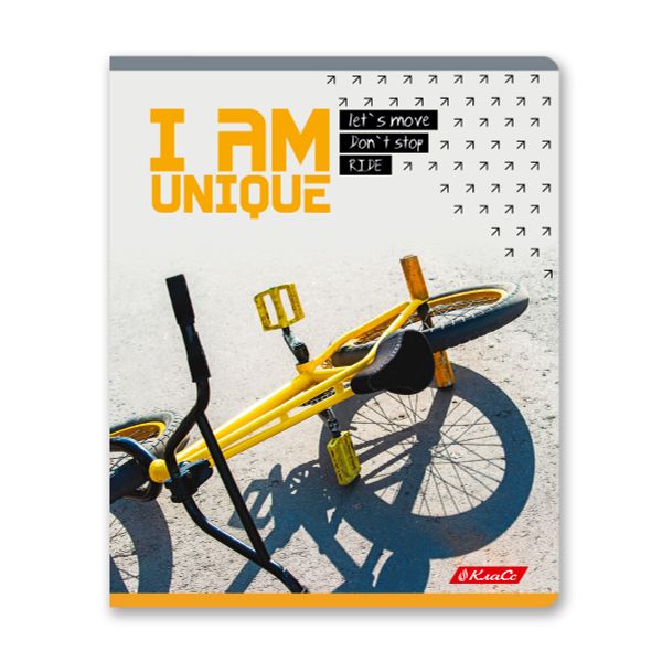 Тетрадь ученическая общая, A5+ 48 л. на скобе 65 г/м², белизна 100%, 10 шт, клетка в термоусадочной пленке, 000726 Я уникальный!, Светоч 48ТЕТк-001