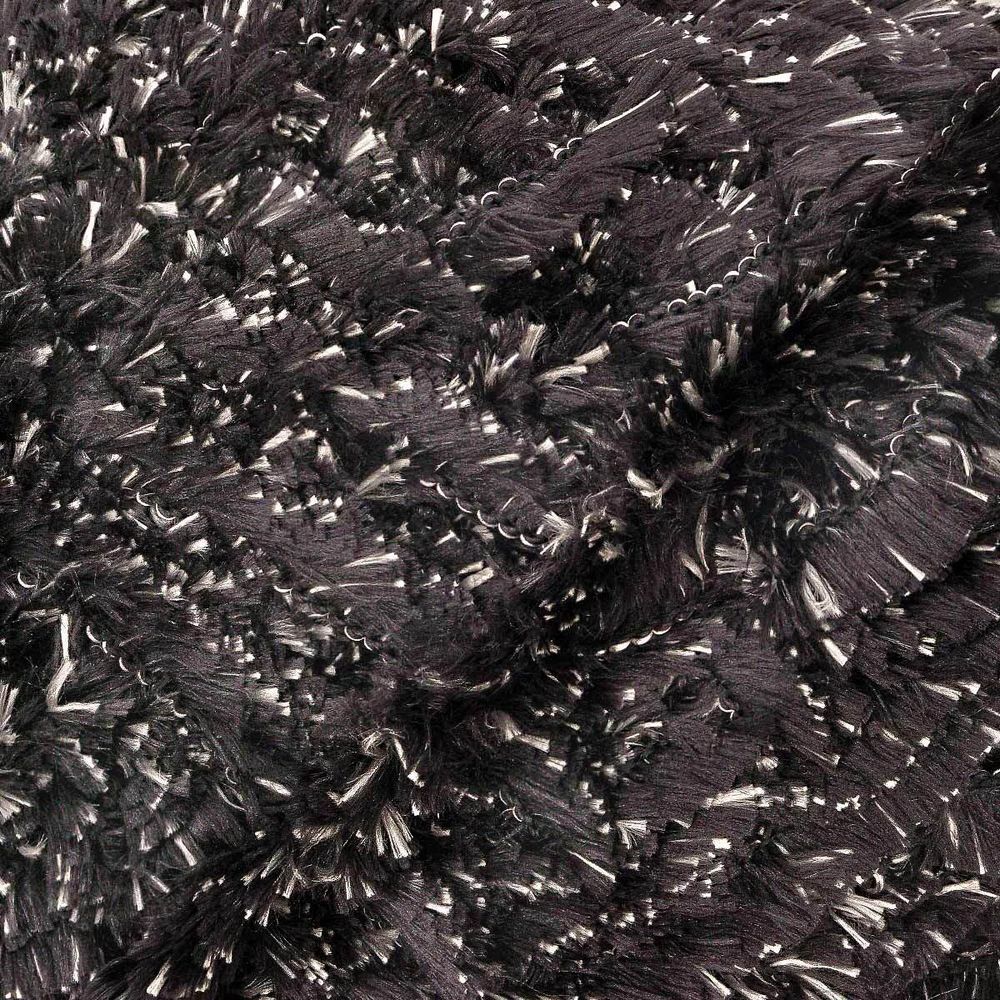 Пряжа Astra Premium (Астра Премиум) Артемида Принт / уп.2 мот. по 100 г, 34 м, 02 черный/серый