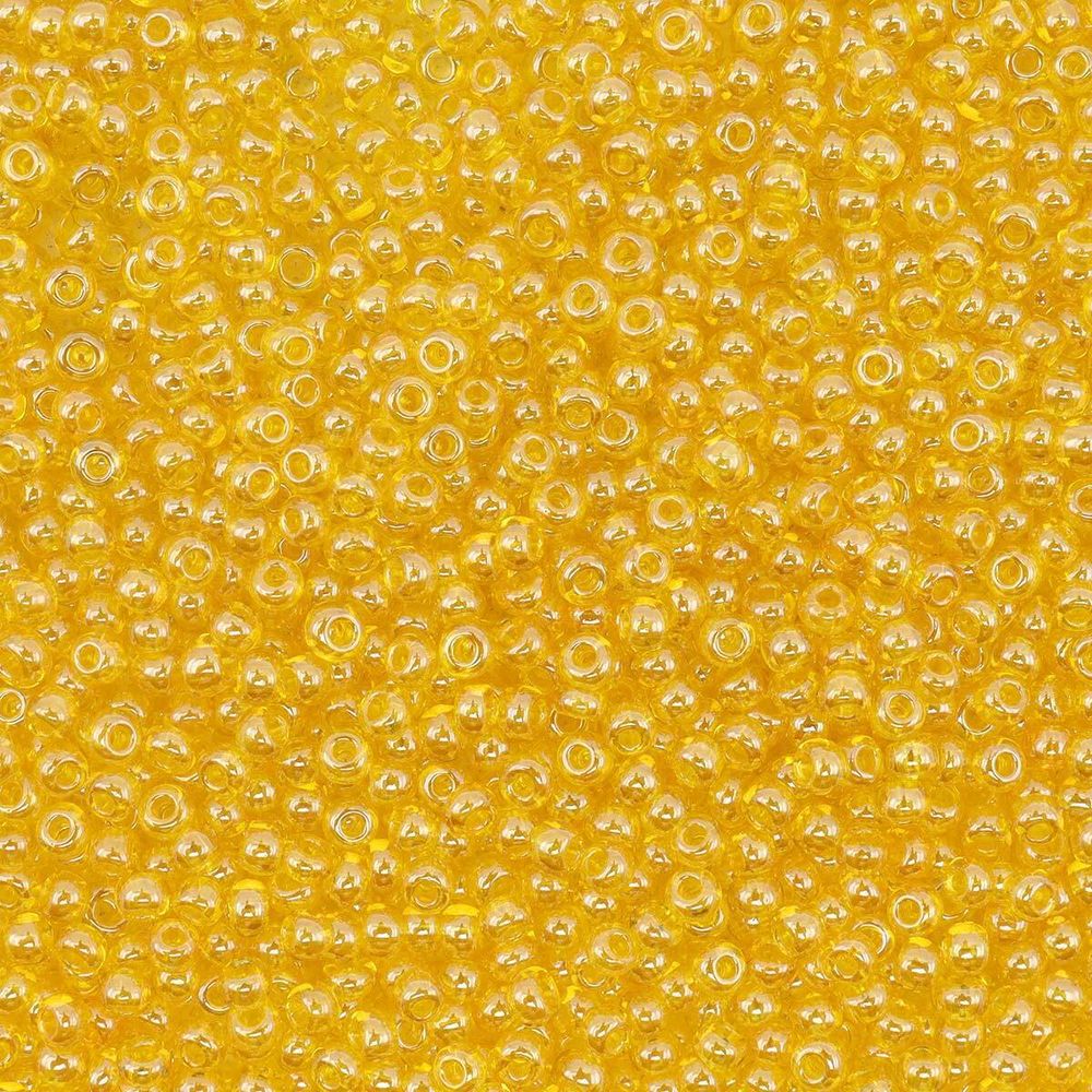 Бисер Preciosa прозрачный с покрытием, 10/0 (86010), круг. отв., 500 г