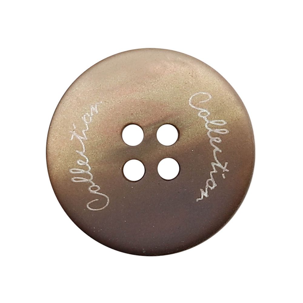 Пуговицы 4 прокола 36L (коричневый), 36 шт