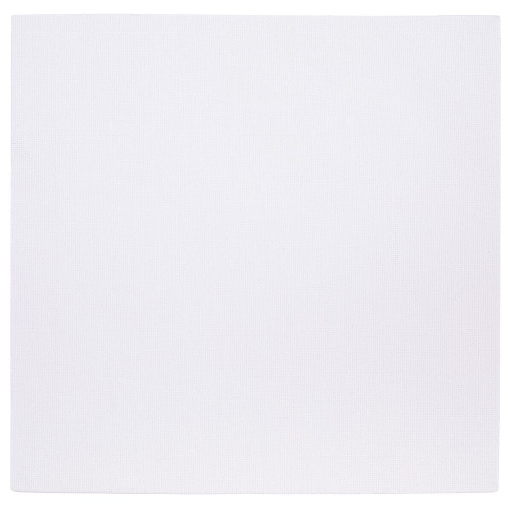 Холст грунтованный на подрамнике 20х20 см, 100% хлопок, 260 г/м², мелкозернистый, Аква-колор IZO-CGP-2020