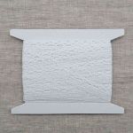 Кружево вязаное (тесьма) 24 мм, белый, 13.71 м