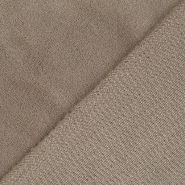 Велюр 240 г/м², 150х185±5 см, капучино/cappuccino, Gamma VELRN