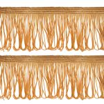 Бахрома отделочная 90.0 мм / 25 метров, 195 св.бежевый