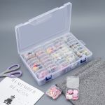 Контейнер для хранения мелочей 29.4х19.4х6.1 см, 45 штук в боксе, Hobby&Pro