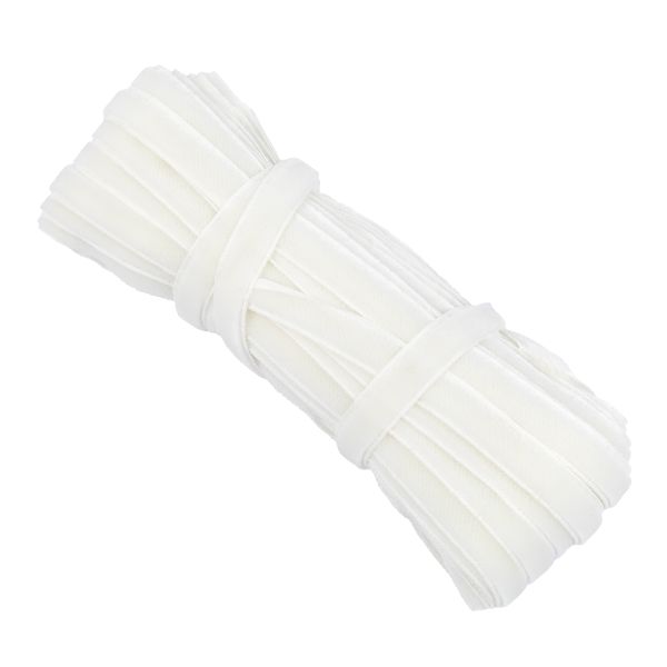 Лента бархатная (тесьма) 11.0 мм / 10±0.5 метров, белый, Blitz С3574Г17