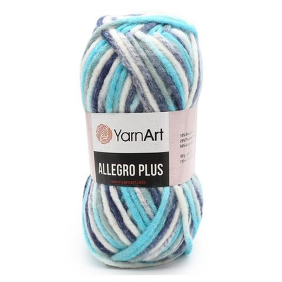 Пряжа YarnArt (ЯрнАрт) Allegro Plus / уп.5 мот. по 100 г, 110м, 744 секционный