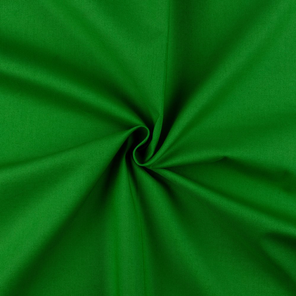 Ткань для пэчворка Peppy Краски жизни Люкс, рулон 112 см / 5 метров, 17-0145 зеленый, Peppy