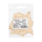 Заготовка из фанеры набор подвесок Отпуск 6.5х10х0.3 см, Отпуск 2, Mr.Carving ВД-1222