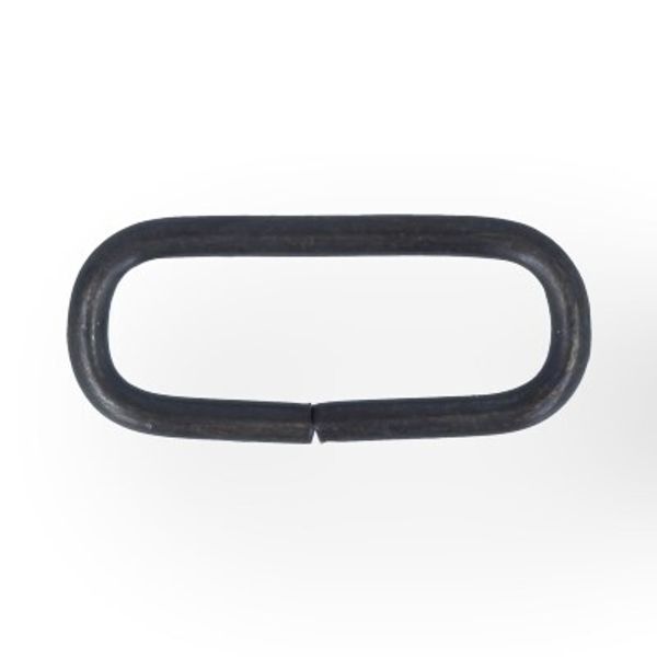 Рамка овальная металл 20х7 мм, 100±5 шт, оксид, Gamma OI-20