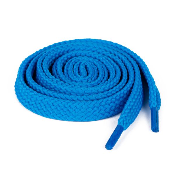 Шнурки для обуви т.5 120 см, 25 п, №014 ярко-голубой, Gamma