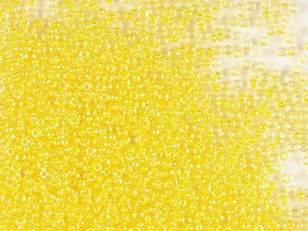 Бисер Preciosa прозрачный с цв. центром 10/0 (2.3 мм), 1х50г, цв. 38386