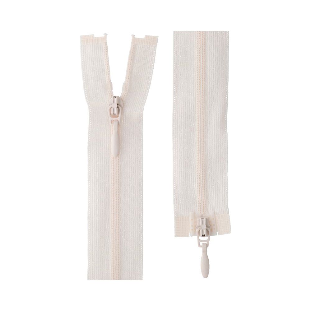 Молния спираль потайная плательная Т3 (3 мм) 2 зам., разъем., 70 см, 103 кремовый, G103L2 Gamma, 10 шт Молния спираль потайная плательная Т3 (3 мм) 2 зам., разъем., 70 см, 103 кремовый, G103L2 Gamma, 10 шт