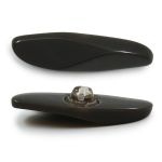 Пуговицы на ножке (3.01-203-45) (т.серый), Б25, 20 шт