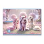 Альбом для рисования 100 г/м², A4 29.5х20.2 см, 24 л. на скобе 5 шт, 01697 Сказочный пейзаж, Светоч А254