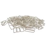 Рамка прямоугольная металл 50х2,5х15 мм, никель, 100 шт