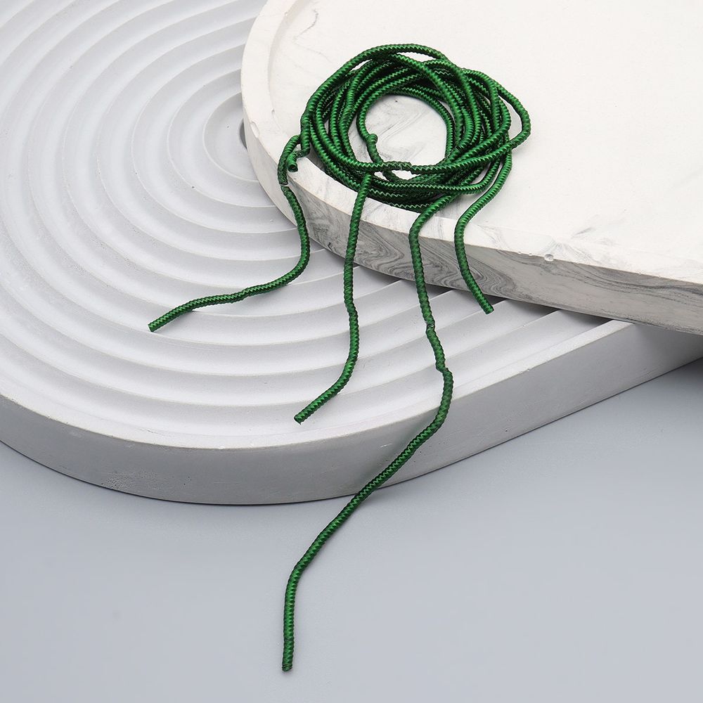 Трунцал зигзаг Темно-зеленый 1,5 мм 5±0.1 грамм, ТЗ013НН1