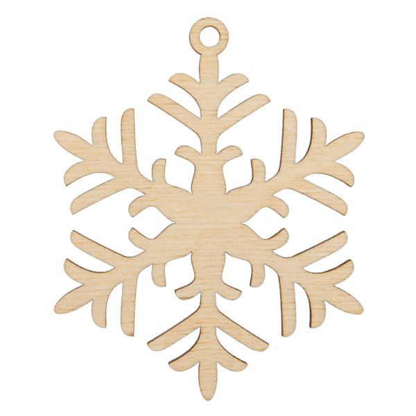 Подвеска Снежинка фанера ⌀7 смх0.3 см, 05, Mr.Carving КЛ-11