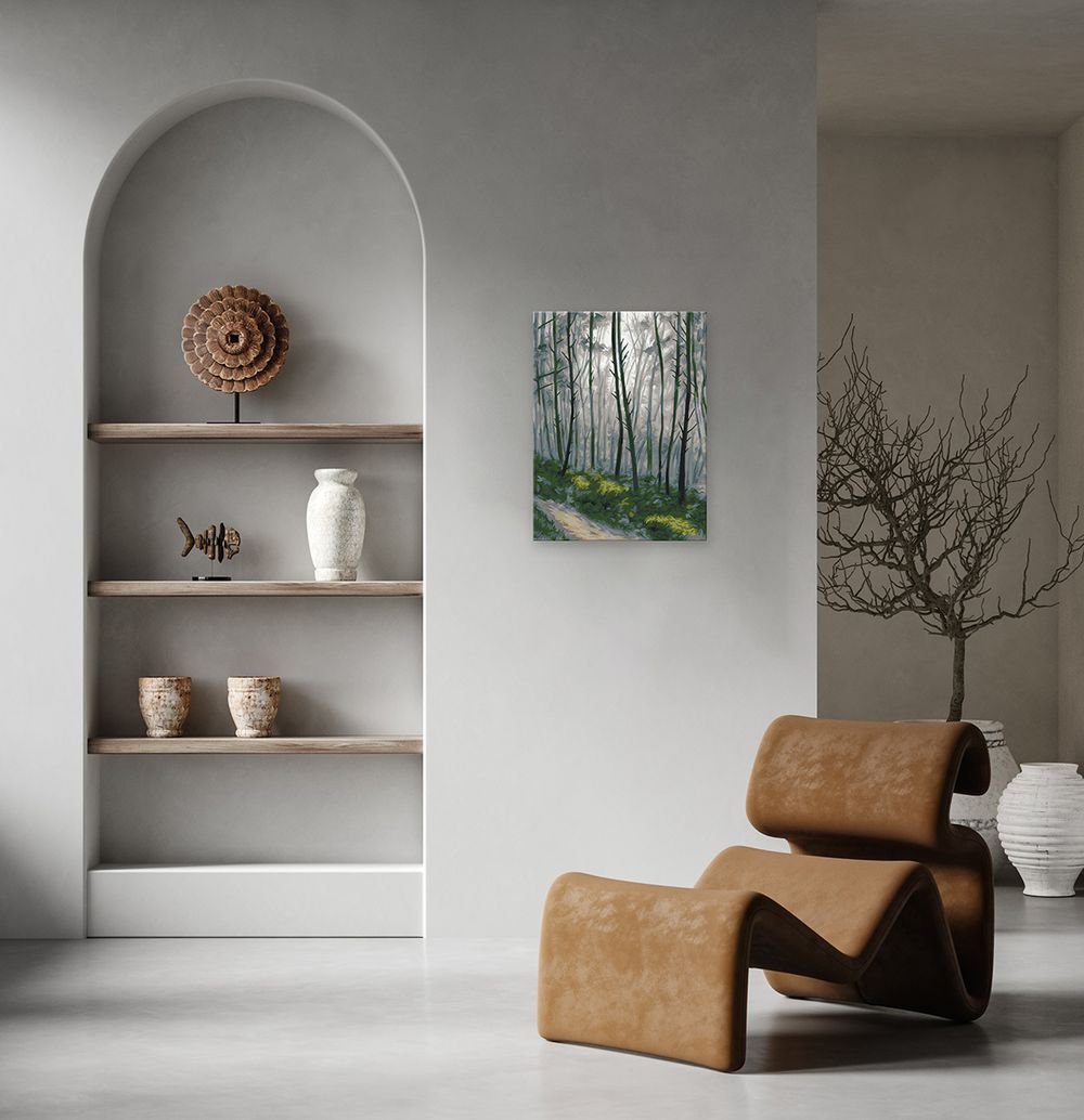 Картина по номерам Фрея, Таинственный лес, 40х30 см