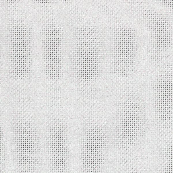 Канва Aida 14 ct, 150х100 см, 92% хлопок, 8% терилен, белый с Перламутровым люрексом, Gamma K04L