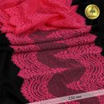 Кружево бельевое эластичное 230 мм / 3 м, 8036 цв.F144 розовый, Kruzhevo