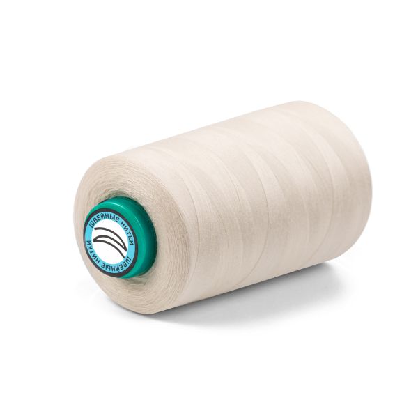 Нитки универсальные Nitka 40/2, 4570 м (5000 ярд) / 1 кат., 127 кремовый