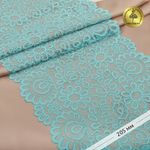 Кружево бельевое эластичное 205 мм / 3 м, TBY.YSTL00839, цв.L422 тиффани, Kruzhevo