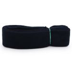 Манжеты трикотажные рукава 7.0 см / 3 метра, полушерсть тонкие 14кл. 1х1, 078 синий