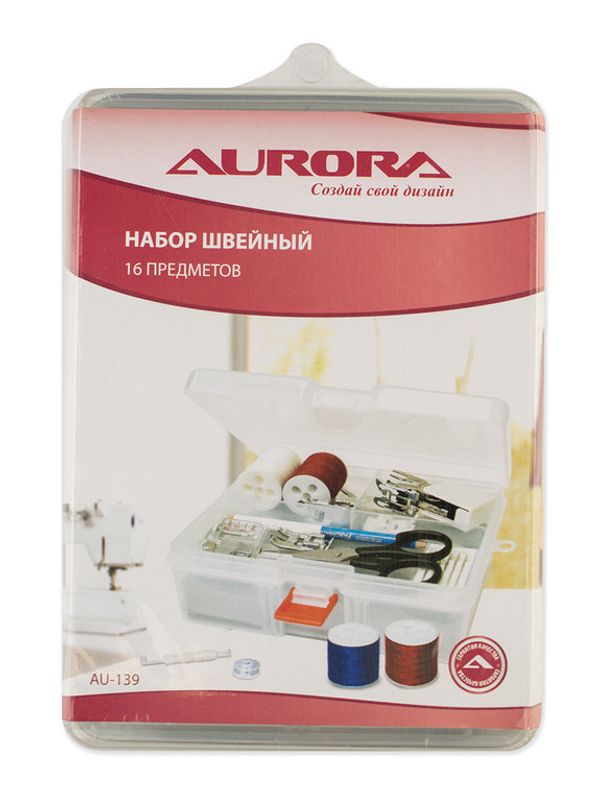 Набор швейный 16 предметов AU-139, AU-139, Aurora, 1 шт