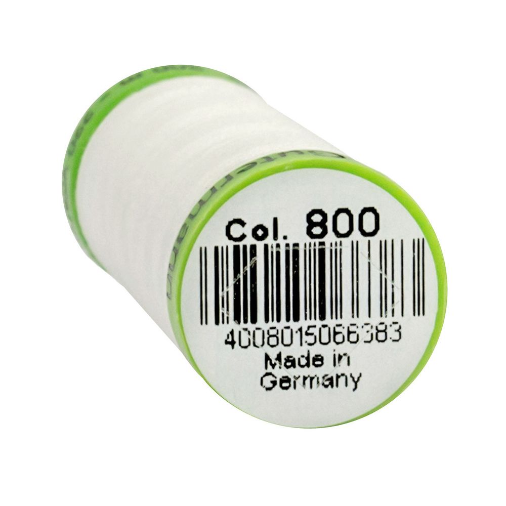 Нитки для тонких тканей Gutermann Extra Fine 150, 200м, _800 белый, 5 катушек