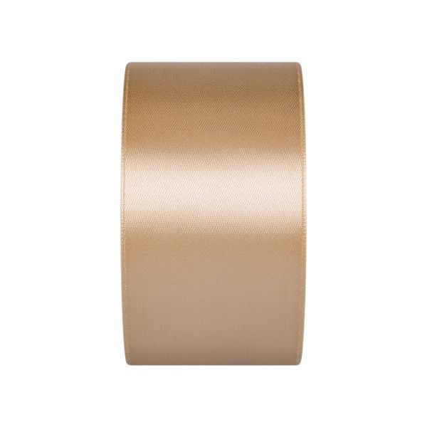 Лента атласная 1-сторонняя 50.0 мм / 33±2 метра, 118 св.бежевый, Gamma
