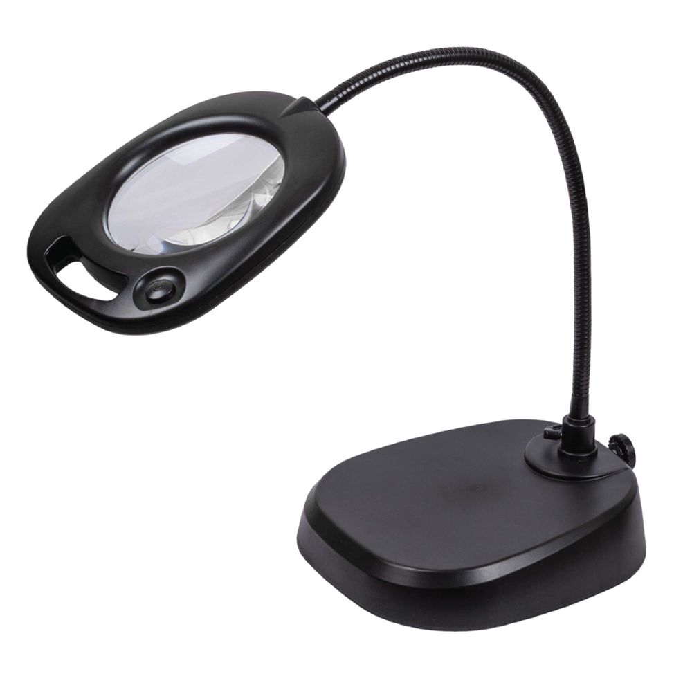 Лупа-трансформер с подсветкой ⌀13 см (ув.х2) /РП/, Ferstel FR-09