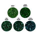 Бисер Япония Toho Набор Фигурный 5х5 г, №04 зелёный