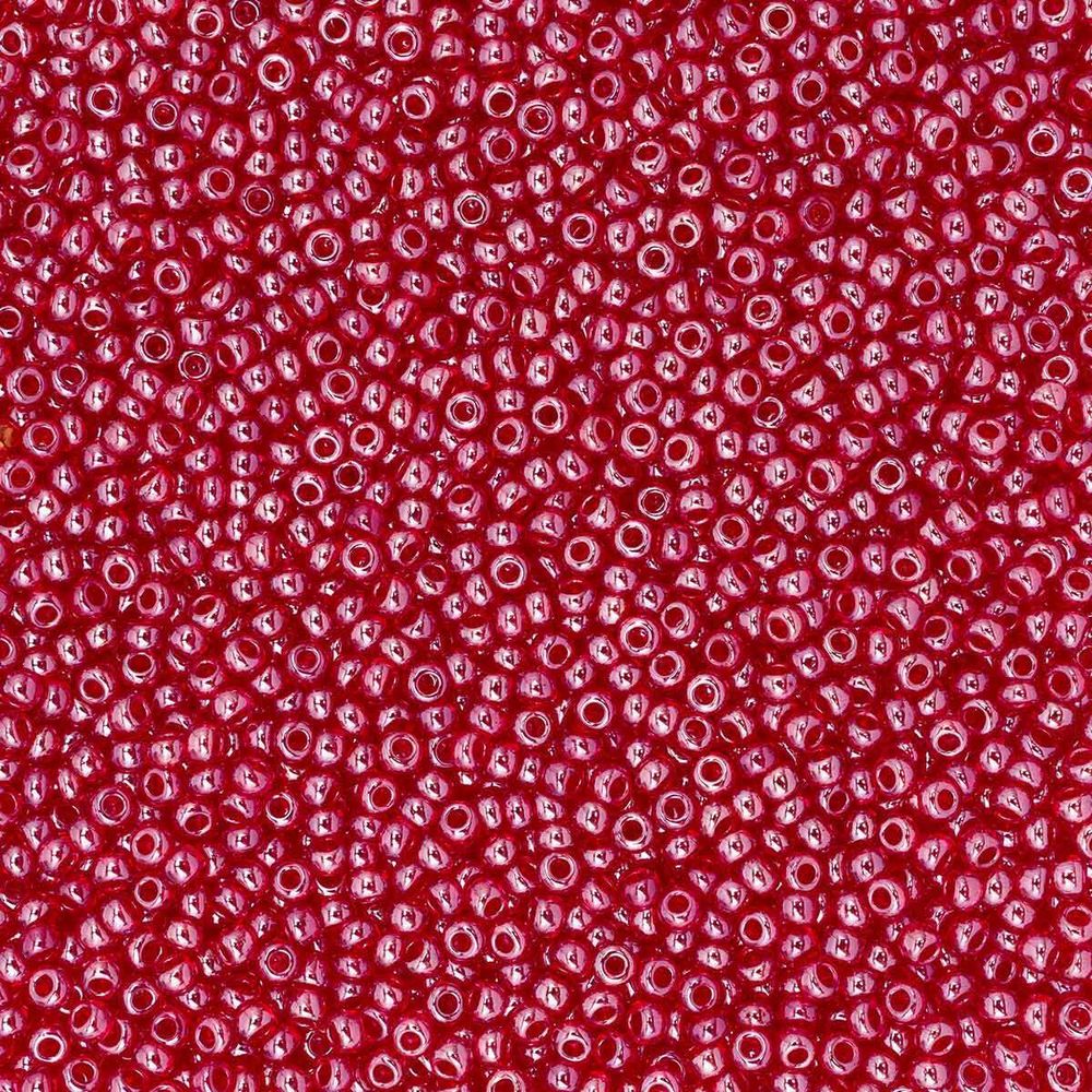 Бисер Preciosa прозрачный блестящий 10/0 (2.3 мм), круг.отв., 50г, (96070)