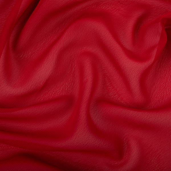 Ткань блузочная Poly Chiffon 84 г/м², 150х147 см, 05 красный, Gamma PC-02
